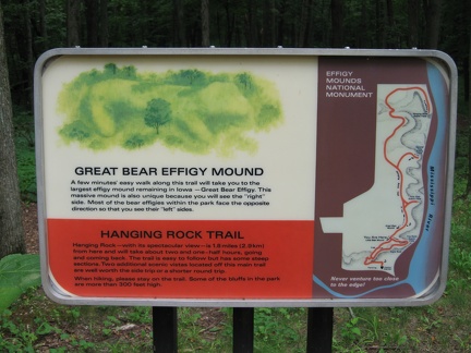 Great Bear Effigy Mound Sign